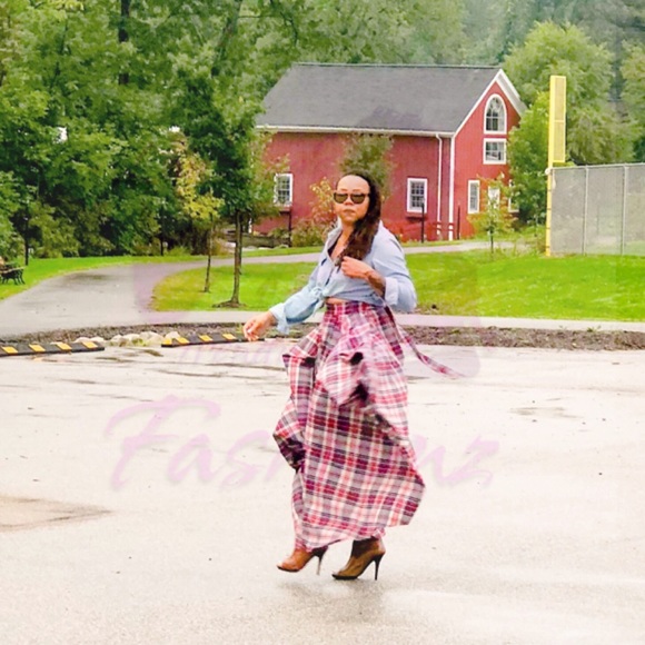 Dresses & Skirts - RESTOCKED!! Pleated Plaid Skirt